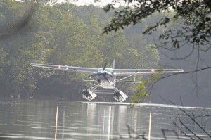 Float plane coming to pick us up.