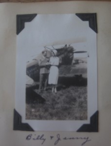 My grandmother with Lt. Billy McDonald.