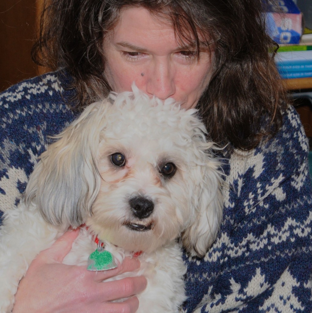 Amy with Snickers.