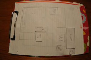 Our visual game plan for the move.