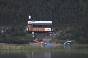 Kasba Lake Outpost Cabin.