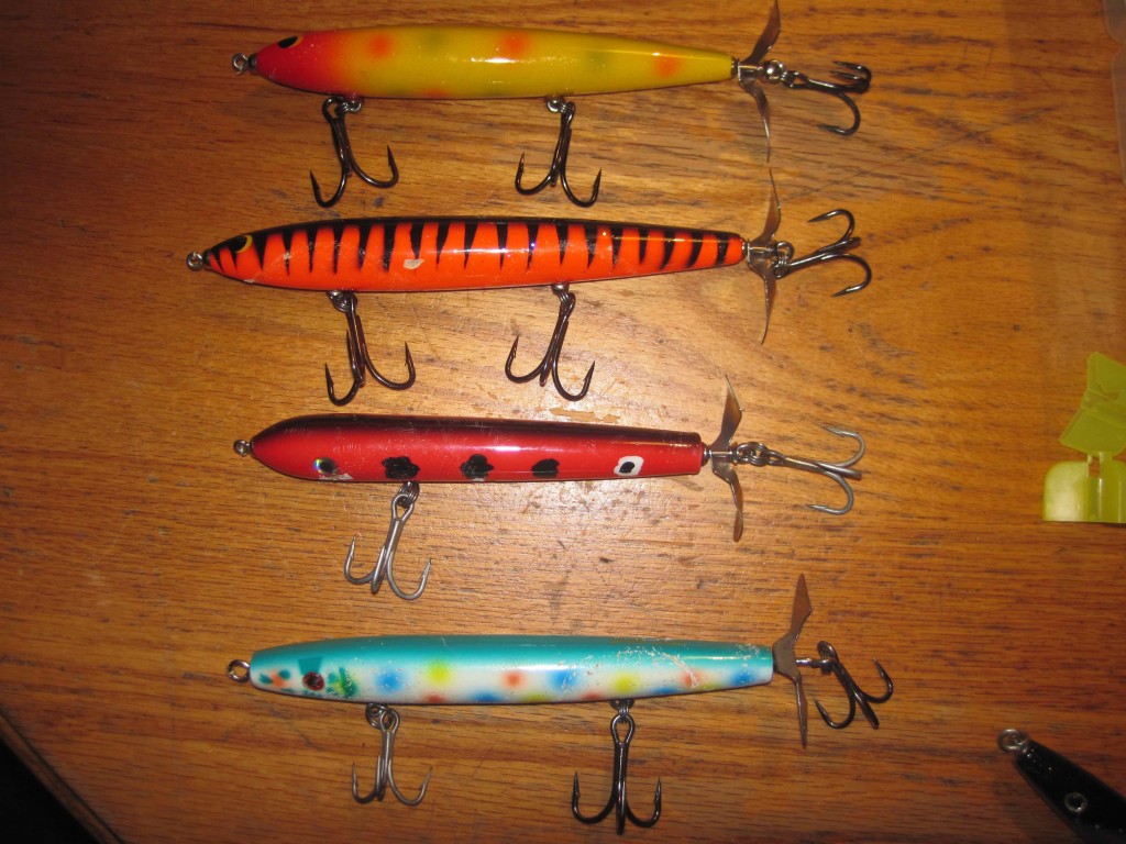 Some of our lures.